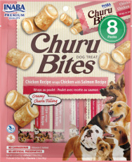 Churu Bites Chicken With Salmon Recipe Wraps 96g - 8 unidades